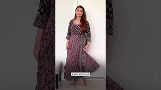 BEST INDIAN WEAR FOR DIFFERENT BODY TYPES | Ishita Saluja | #shorts