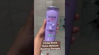 L’Oréal Elvive Hydra Moisture Boosting Shampoo Review and Results