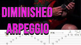 SWEEP PICKING  - DIMINISHED ARPEGGIO