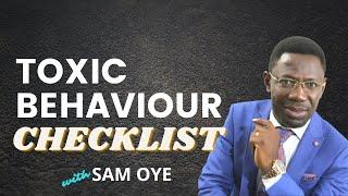 Toxic Behaviour Checklist in Relationships | Relationship Masterclass | Sam Oye