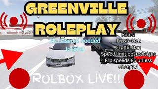 Greenville Roblox Winter Update ROLEPLAY Live| PLAYING WITH FANS- ROAD TO 130 SUBS