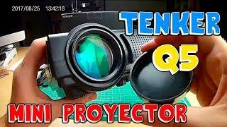 Mini proyector Tenker Q5. Primeras impresiones.