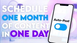 How to Schedule and Automate your Instagram Posts for Free! (2022)