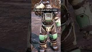 What is the worst Power Armour scheme? Fallout Q&A #shorts