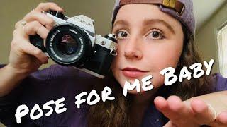 FOCUS ON ME While I Take Your Picture ASMR (Camera Clicking, Unpredictable, Aggressive)