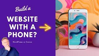 Can you Build a Website with your Phone?