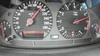 Bmw e36 m3 3.0 286km acceleration