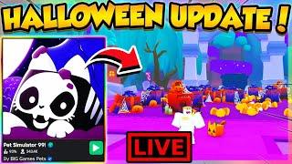 (LIVE)HALLOWEEN UPDATE in Pet Simulator 99!! (Roblox)