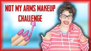 Not My Arms Makeup Challenge (ft. Raquel Rabelo) | Gabe Guimaraes