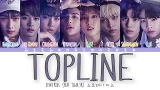 Stray Kids “TOPLINE” (Feat. Tiger JK) Colour Coded Lyrics (Romanized)