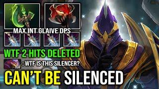 WTF CAN'T BE SILENCED Max Range Unlimited Glaive with Parasma Carry Mid Silencer Dota 2