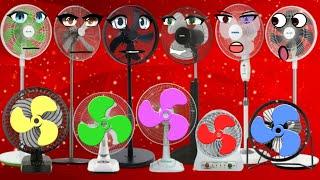 TOP SONG FUNNY FAN SINGING - 5 FAN PROPELLER COLORS (선풍기)