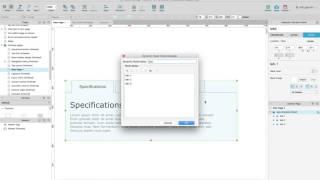 Axure 8: How to Create Tabs