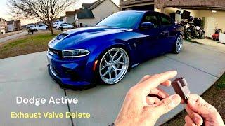 Delete Active Exhaust Valves | On Your Hellcat | Properly Using : Z Automotive Delete Kit