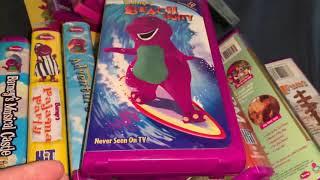 Barney vhs / Dvd update  !