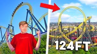 The BIGGEST LOOP on a UK ROLLERCOASTER!