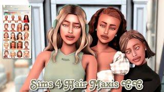 Sims 4| Maxis Match CC’s Hair Folder | 200+