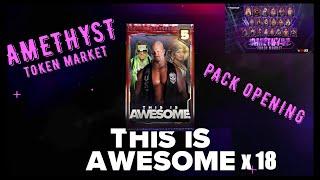 WWE 2k23 My Faction - Amethyst Token Market - This is Awesome Pack Opening