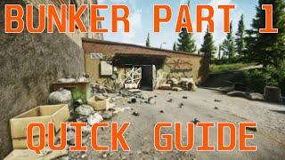 Bunker Part One - Quick Guide - Prapor's NEW Quest - Escape From Tarkov