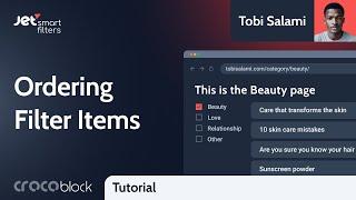How to Order WordPress Smart Filters with Query Builder | JetSmartFilters