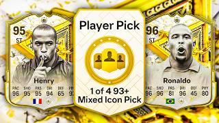 50x 93+ MIXED ICON PLAYER PICKS!  FC 25 Ultimate Team