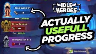 Idle Heroes - Basic Scrolls ACTUALLY Help??? F2P Episode 156