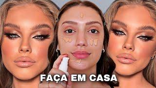 MAKE PARA SHOWS E FESTAS | MAQUIAGEM PARA FAZER *EM CASA*