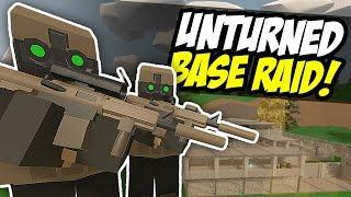 SECRET MILITARY BASE RAID - Unturned PVP (Spec Ops RP)