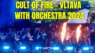 CULT OF FIRE 'VLTAVA' Live 2024 at BRUTAL ASSAULT FESTIVAL (With Symphonic Orchestra)