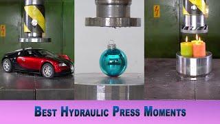 Best Hydraulic Press Experiment with beautiful stuff | Softfarmer