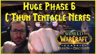 Season of Discovery: Huge Phase 6 C'Thun Tentacle Nerfs