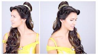 Belle Disney Princess Hair Tutorial