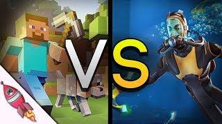 Minecraft VS Subnautica Song Battle - Rockit Gaming