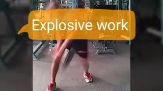 Explosive training by Trainer Ibrahim Qureshi