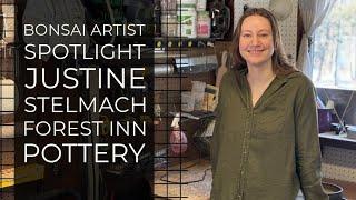 Forest Inn Pottery - Justine Stelmach - Bonsai Potter in Pennsylvania