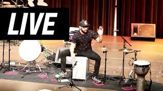 Modern Cajon Solo /// DADDI BAHMANI /// LIVE in Austria