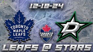 Toronto Maple Leafs vs Dallas Stars LIVE Stream Game Audio | NHL LIVE Gamecast & Chat