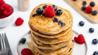 Blueberry Buckwheat Pancakes Recipe