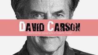 David Carson - Experimental Typography in Graphic Design