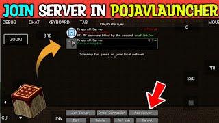 How To Join Any Server In Minecraft Pojavlauncher  Join Smp Server In Pojavlauncher