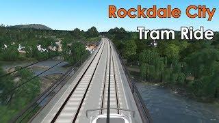 Cities Skylines - TRAM RIDE POV - Rockdale Red tram line