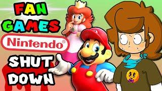 The BEST Fan Games NINTENDO SHUT DOWN! - ConnerTheWaffle