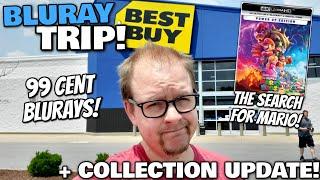 Bluray Trip + Collection UPDATE! - The Search For MARIO And 99 CENT BLURAYS!