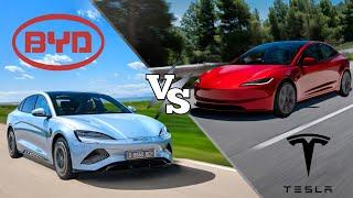 Tesla vs BYD: The 2025 Battle for EV Dominance