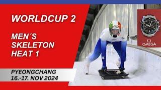 IBSF WORLDCUP 2 Pyeongchang - Men's Skeleton - Heat 1