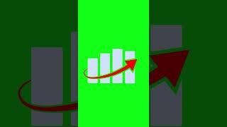 Growth Graph Animation || Green Screen