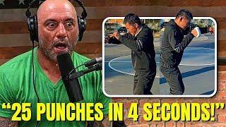 "25 PUNCHES IN 4 SECONDS!" Joe Rogan REACTS On Manny Pacquiao NEW Training Footage