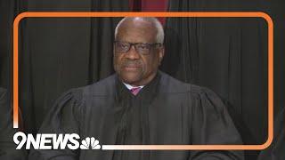 Justice Clarence Thomas absent from Supreme Court arguments