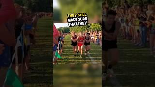 Runner fell down mid race then this happened! ️