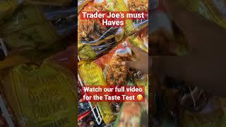 Trader Joe's Must haves #traderjoeshaul #foodreview #shorts